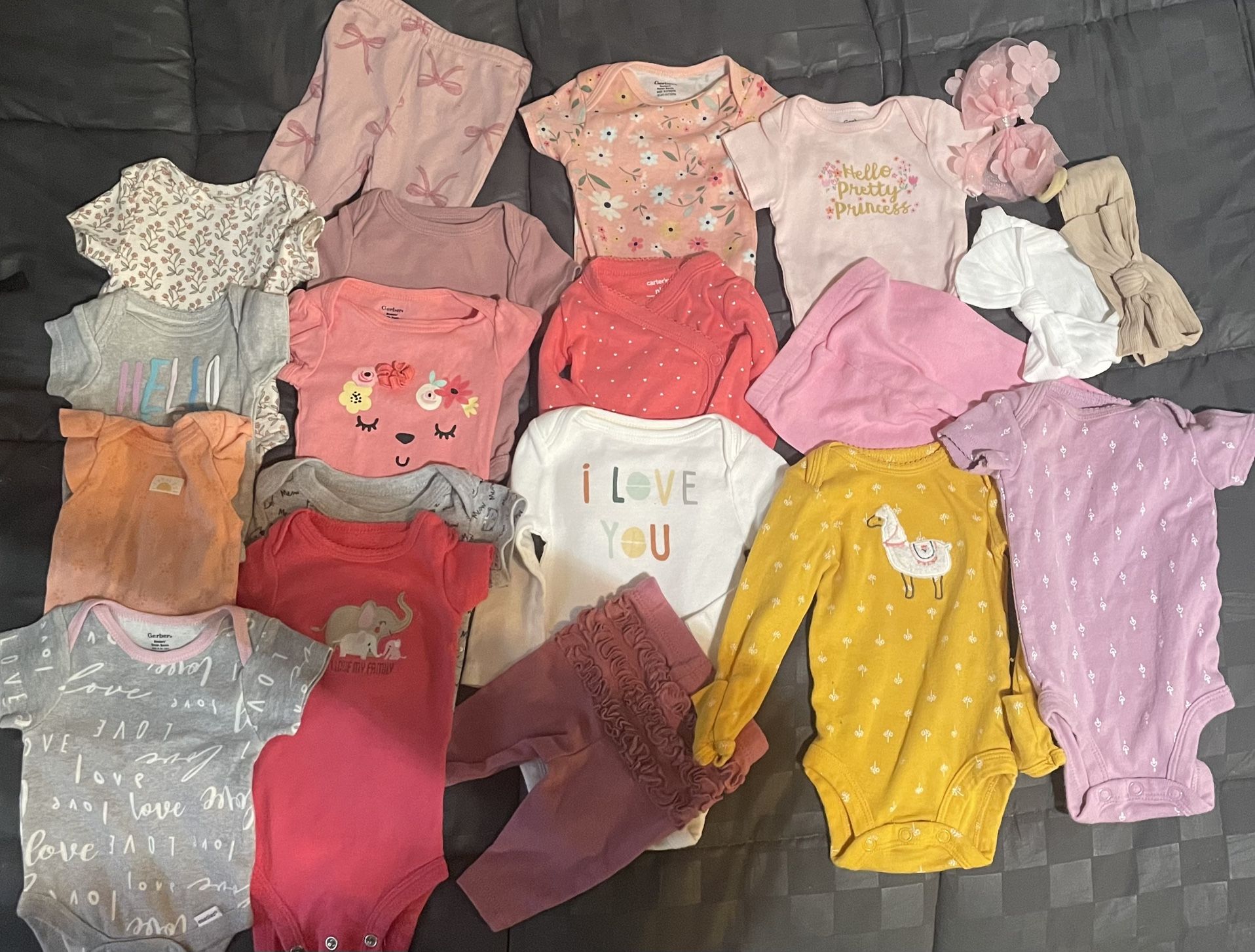 Baby Lot All 3 Months All infant Socs Bobby New Bouncer and Headbands