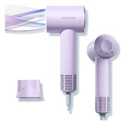 Dual Voltage Hair Dryer for Worldwide Travel, High-Speed Blow Dryer for 5X Faster Drying, 200M Negative Ions, 0.69lb Portable Travel Hair Dryer for Sa