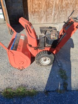 Simplicity  snow  blower