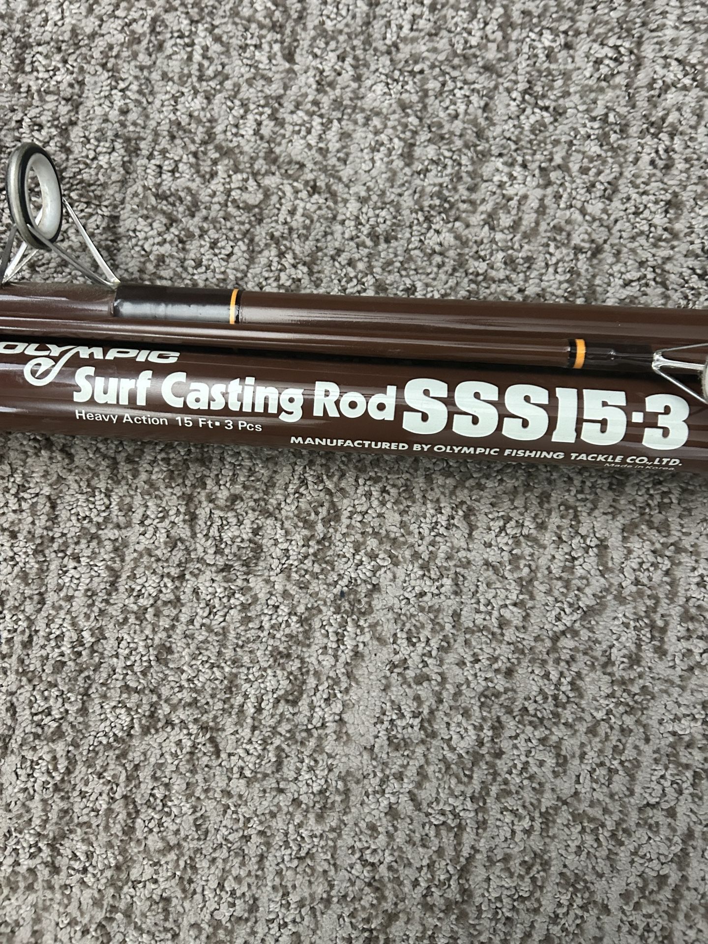 3 Piece 15 Foot Surf Rod