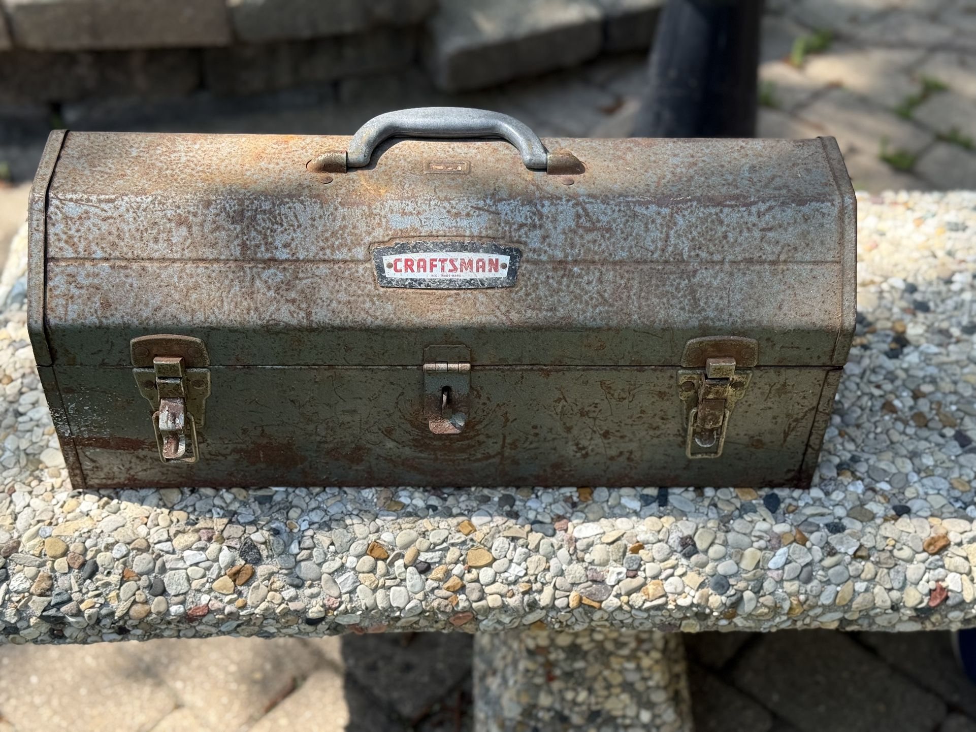 Antique Craftsman Toolbox