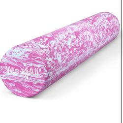 Unicorn marbled Foam Roller 36”