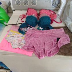 Brand New Girls Undergarments And Shorts  Size Small