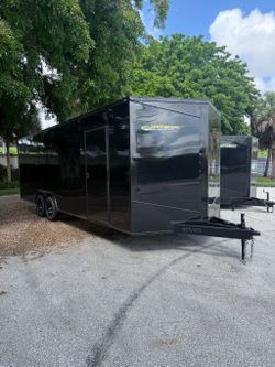 Hook & Line 8.5 x 24 Enclosed Trailer 10k