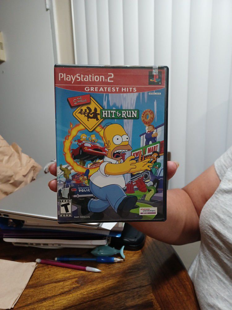 Ps2 Simpson Game