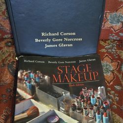 STAGE MAKEUP 10TH EDITION BY CORSON, GLAVAN,  NORCROSS EXAMINATION COPY PEARSON 