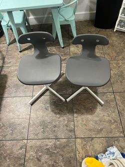 IKEA kids swivel desk chairs
