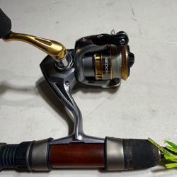 Shimano, Sedona, spinning rod and real combo