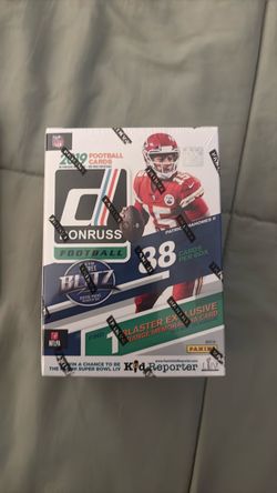 2019 Donruss football card blaster box
