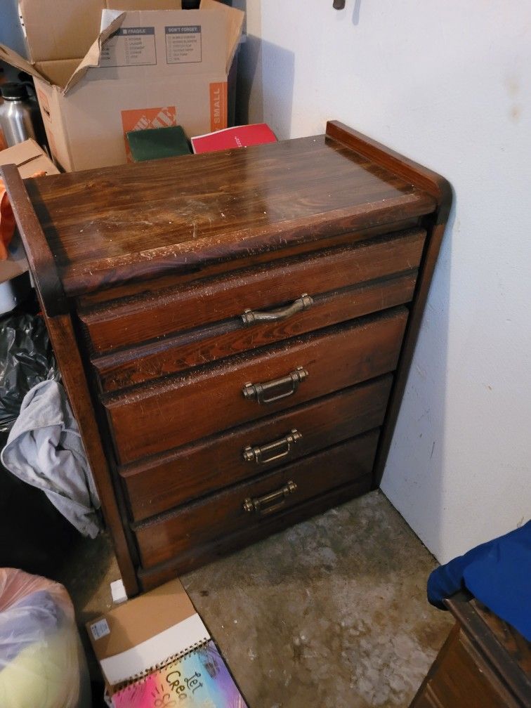 Solid Wood Sturdy Dresser