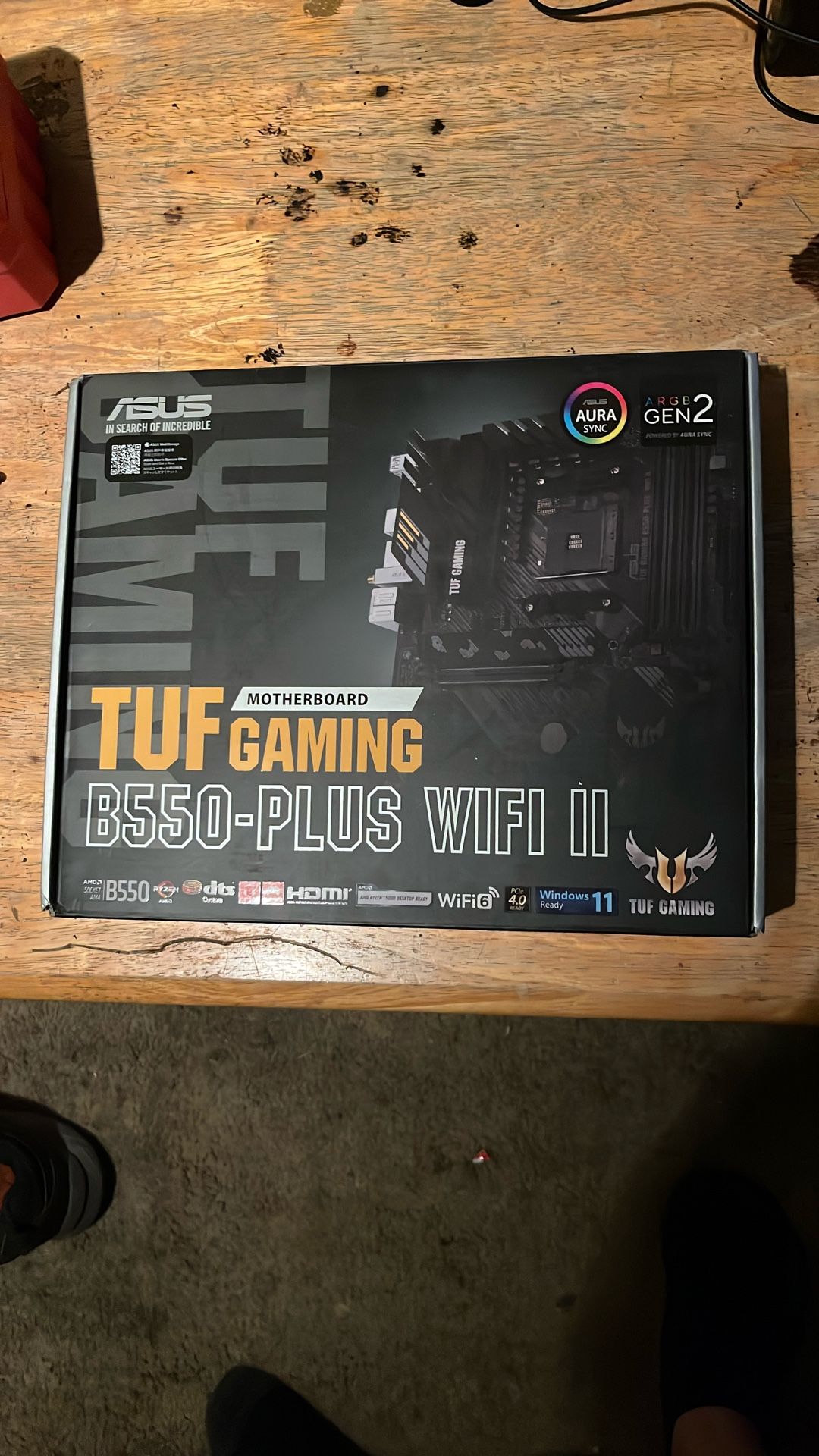 ASUS TUF GAMING B550-PLUS GAMING II motherboard 