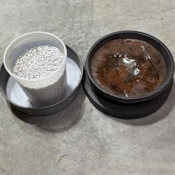 7" Annealing Pan And Jewelers Pitch Bowl