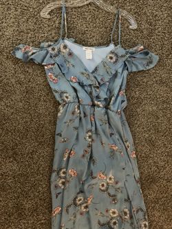 Women floral maxi dress