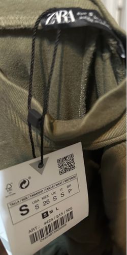 Zara Olive Green Garment Size Small