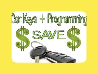 Remotes and keys cut and programmed