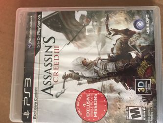 PS3 Assassins Creed III