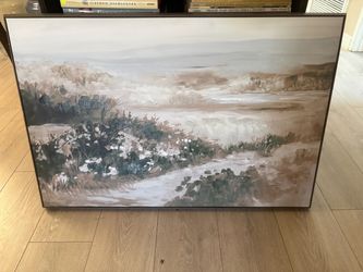 Large Coastal Landscape Canvas Wall Art