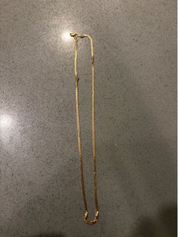Solid 14K Gold Chain Authentic,  Excellent Condition