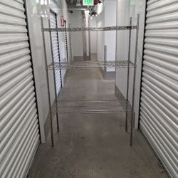  3 Level Metal Shelving Unit