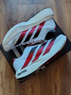 New Adidas EVO SL NC State Wolfpack Running Shoes Men's 8.5