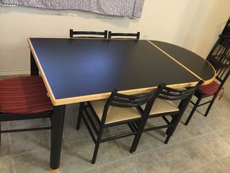 Table with 6 chairs