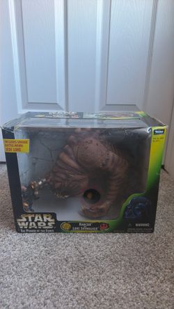 Star Wars: The Power Of The Force Rancor And Luke Skywalker