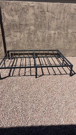 Full-size bedframe.