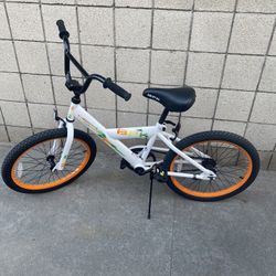 BFK Children Kids Bike with orange wheels. 20” 