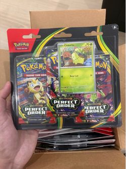Pokemon Perfect Order - 3 Pack Blister