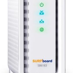 ARRIS SURFboard SB6183 DOCSIS 3.0 Cable Modem - White