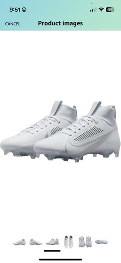 Nike men’s Vapor Edge Football Cleats