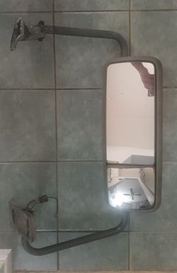 FREIGHTLINER CENTURY COLUMBIA PASSENGER MIRROR FULL ASSEMBLY