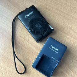 Canon Powershot Elph 300 HS 12.1 MP Black Digital Camera
