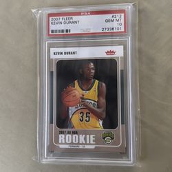Kevin Durant Fleer 2007