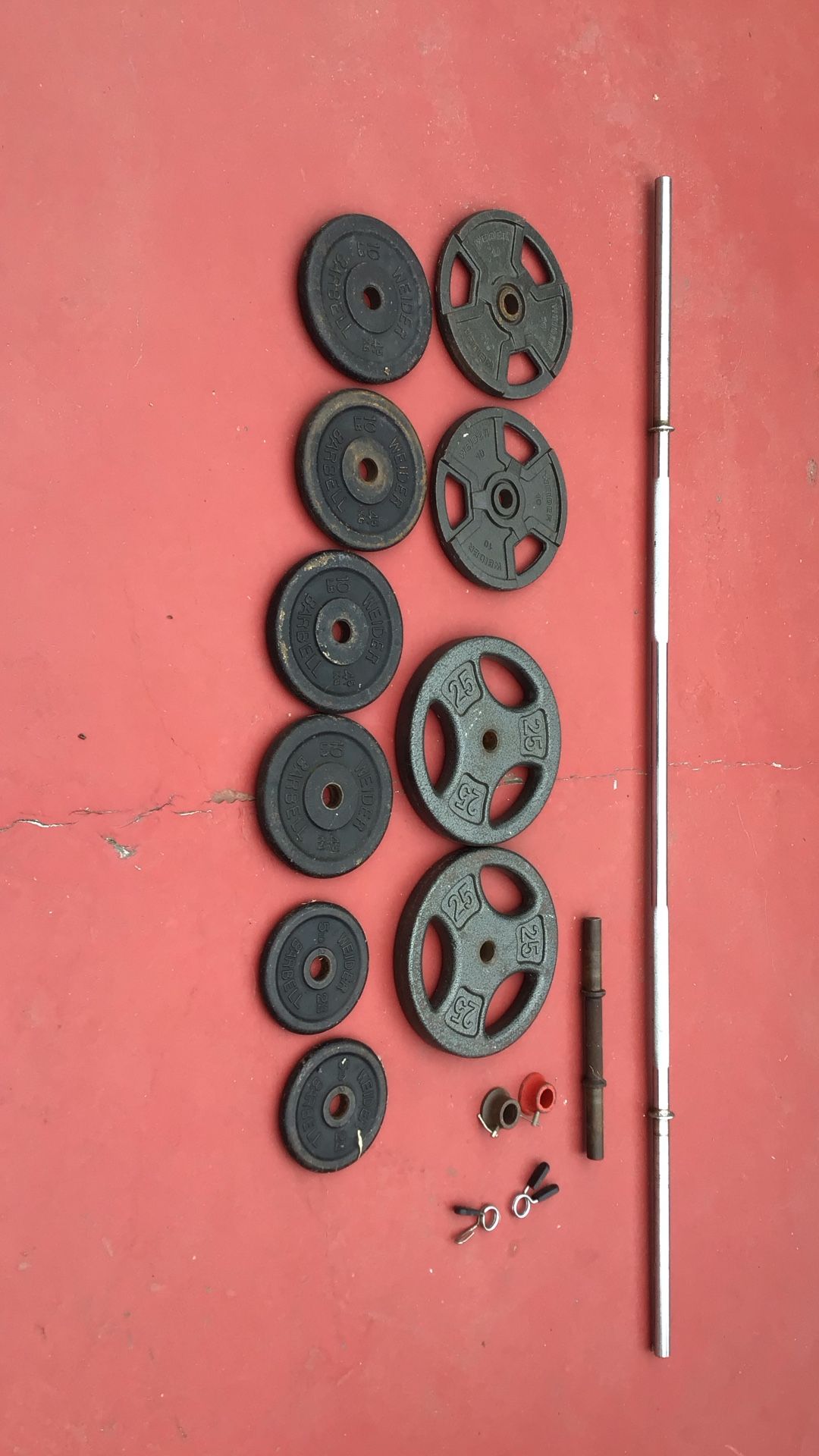 Weight Bars And Plates