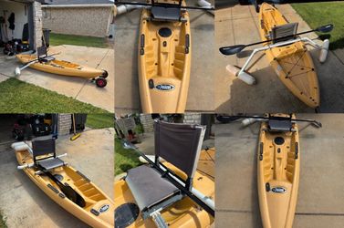 Pelican 10ft fishing kayak