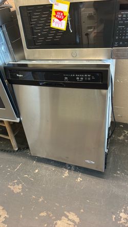 Nice like new Whirlpool stainless steel dishwasher