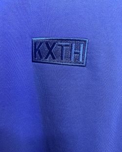 Kith Cyber Monday Capsule “KXTH” Box Logo Crewneck Cyanotype