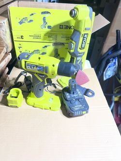 Ryobi Combo set drill & oscillator