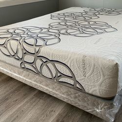 Queen Sky Comfort Bamboo Cool Gel Memory Foamm Matres