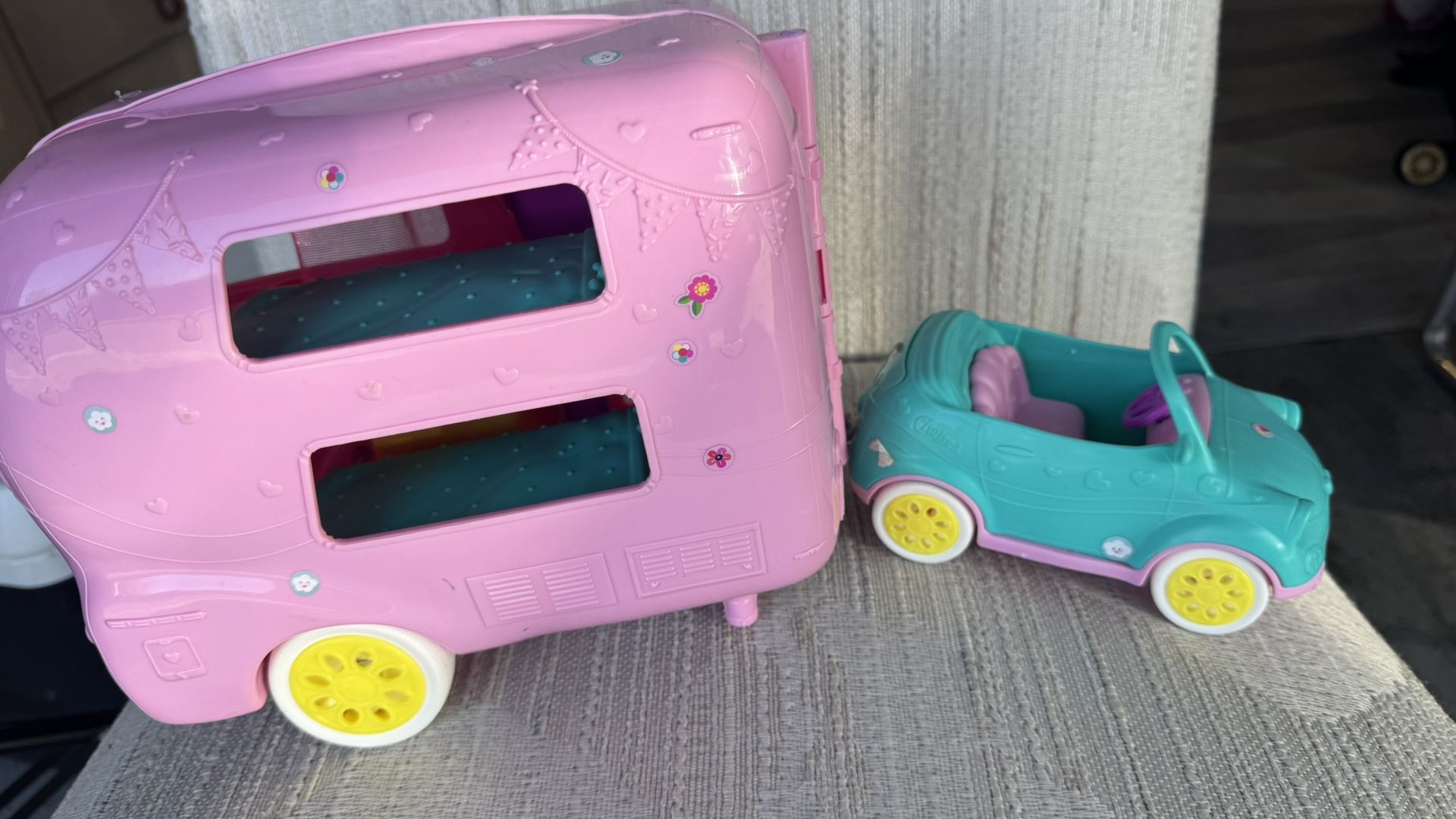Chelsea Trailer/camper & Car By BARBIE