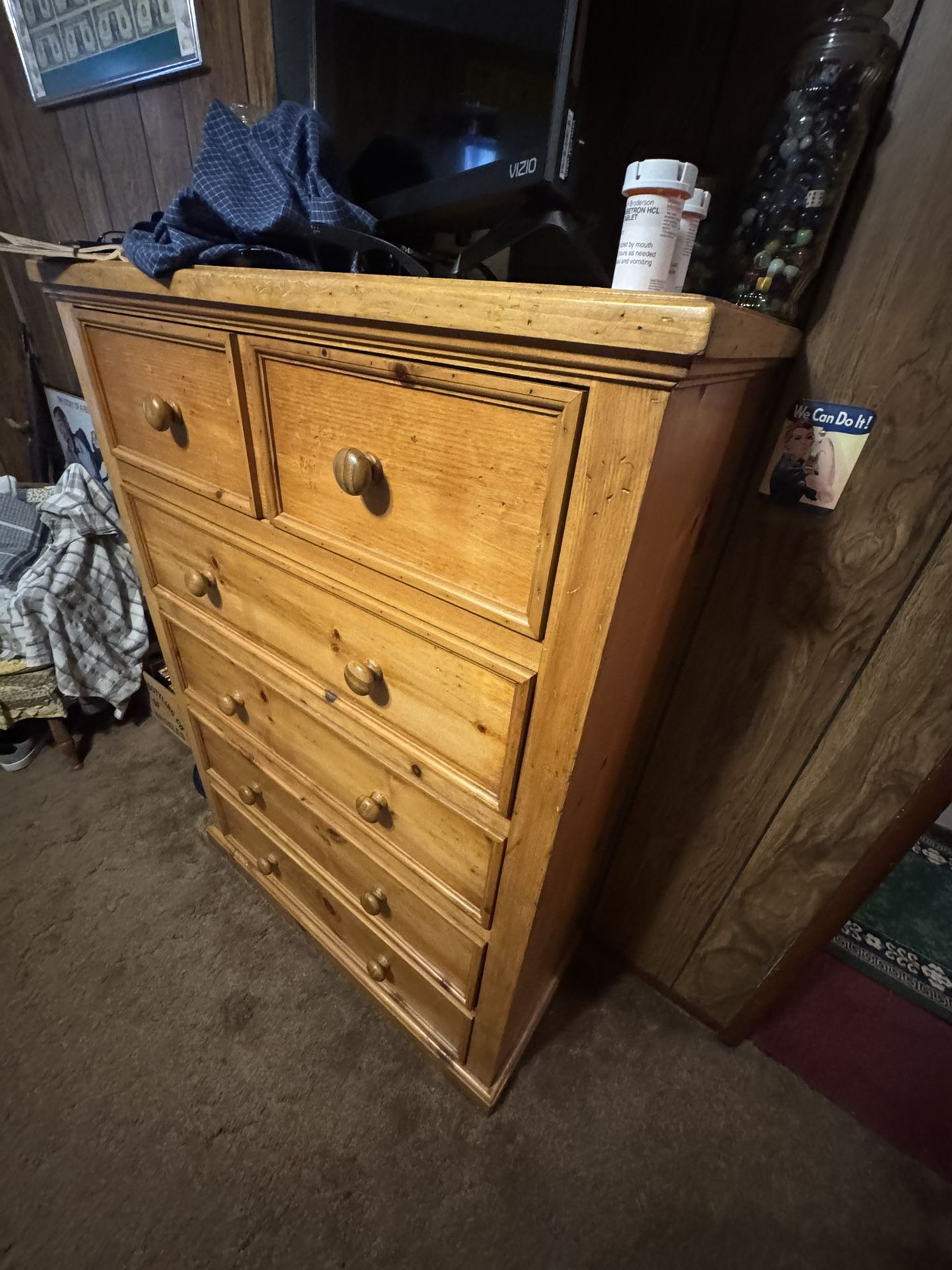 two dressers solid wood
