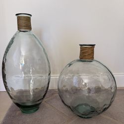 Large Glass Decorative vases