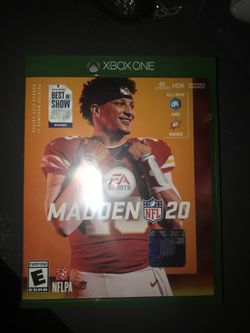 Madden 20 Xbox One