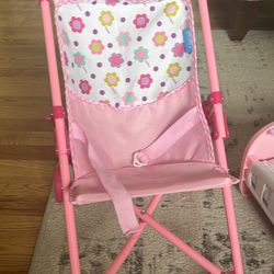 Doll Stroller And Bed 