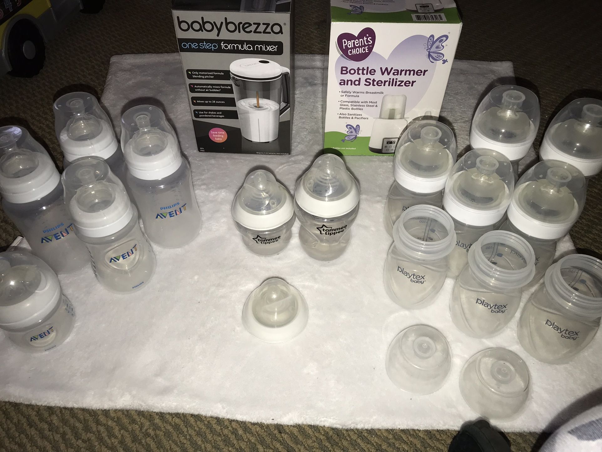 Bottles & Bottle Sterilizer