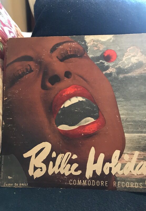 Two albums of Billie holiday, famous jazz singer from the 40s