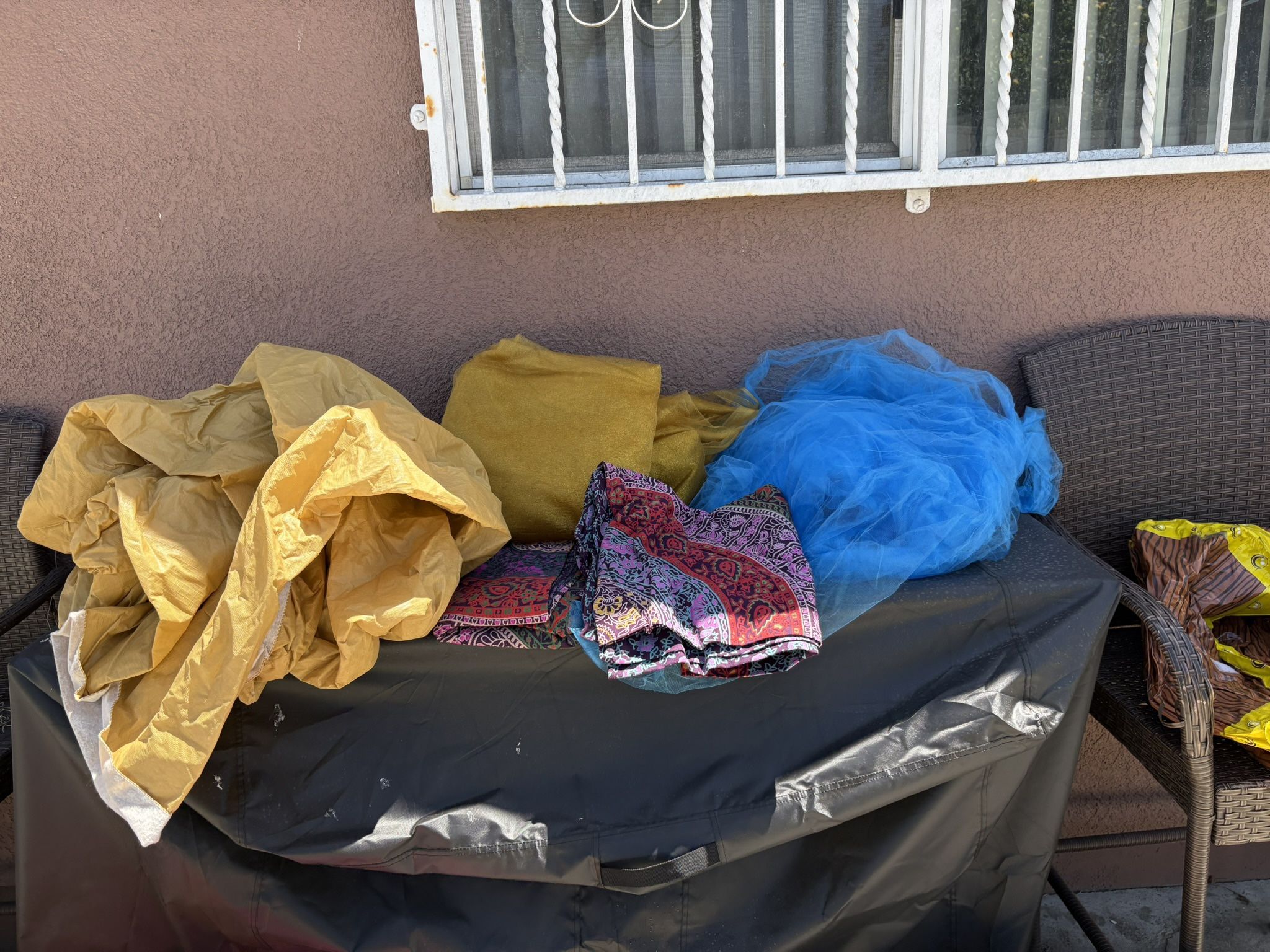 Assorted Fabric Pieces