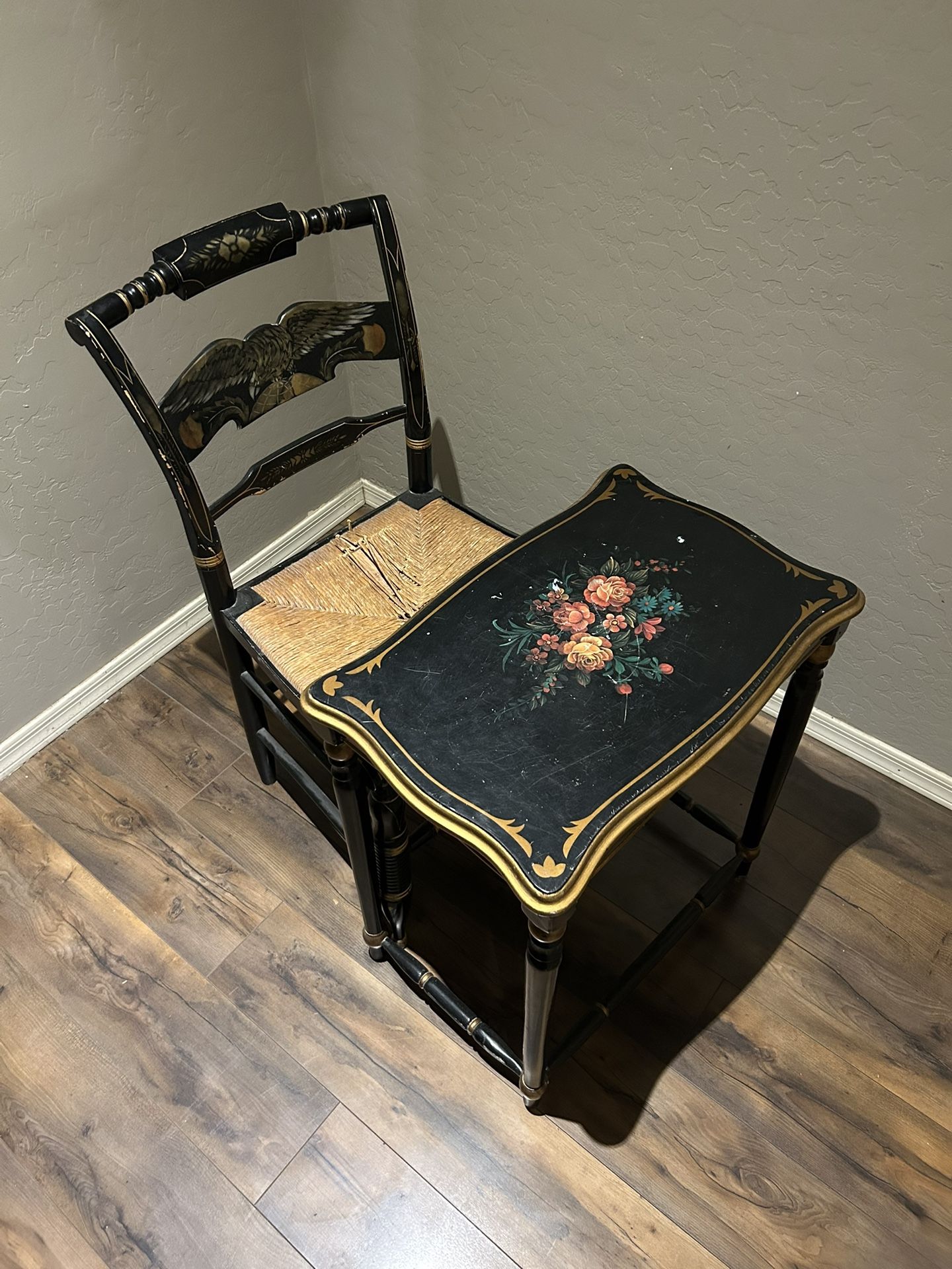Antique Desk and Chair