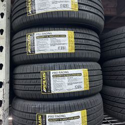 SET OF FOUR NEW TIRES 205/55/17 A PLUS INCLUDING MOUNT AND BALANCE, ASK ME FOR SIZES AND BRANDS 